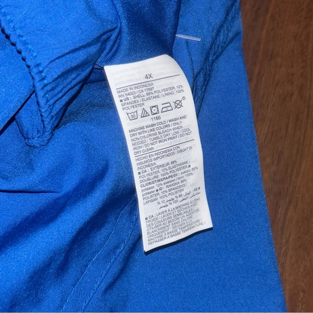 Old Navy Active Shorts Women’s Sz 4XL. Stretchtech 3” Inseam Blue Dry Quick - Picture 3 of 9